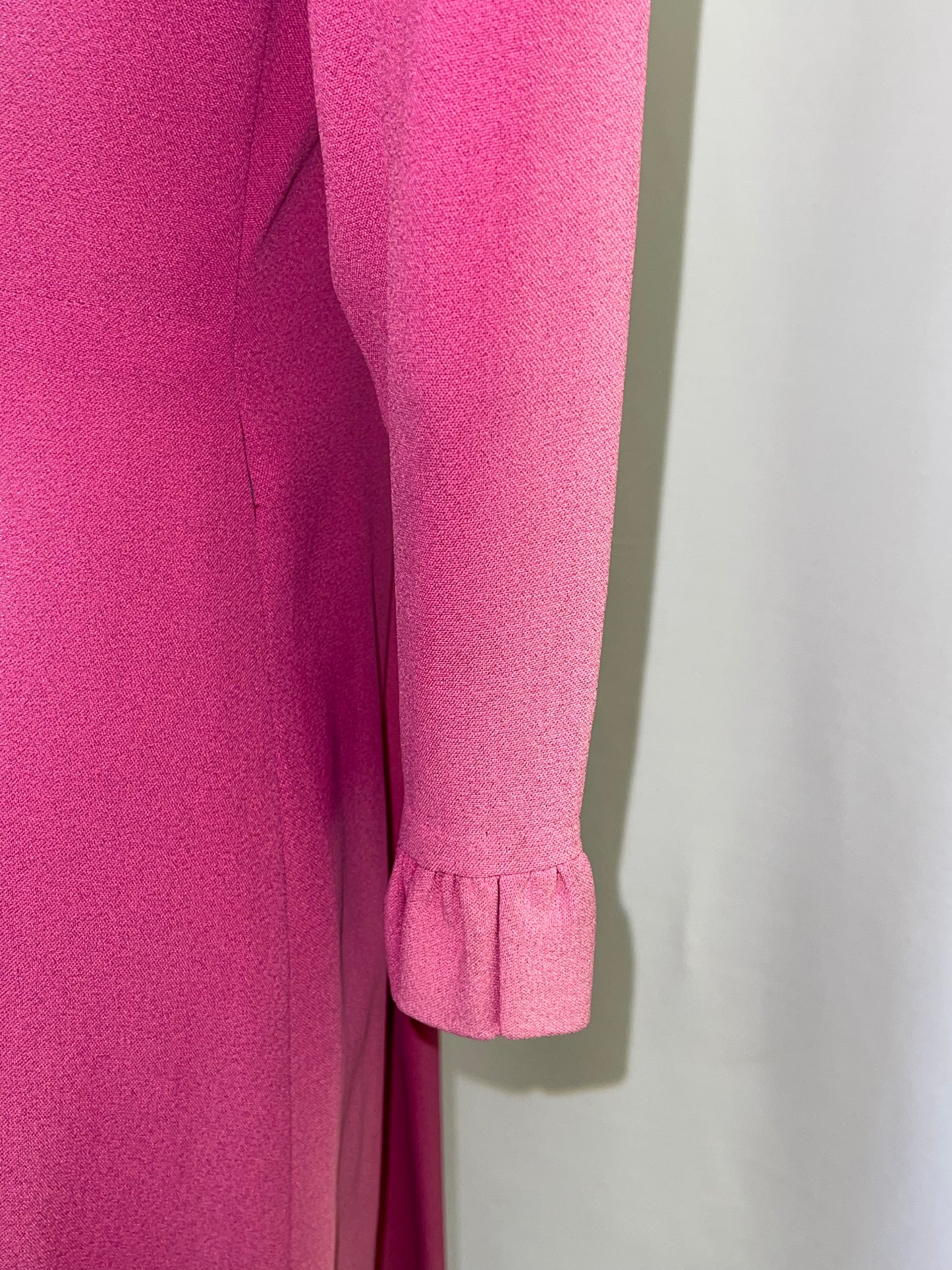 40s Deep Fuchsia Dress
