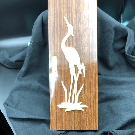 Thermometer with crane