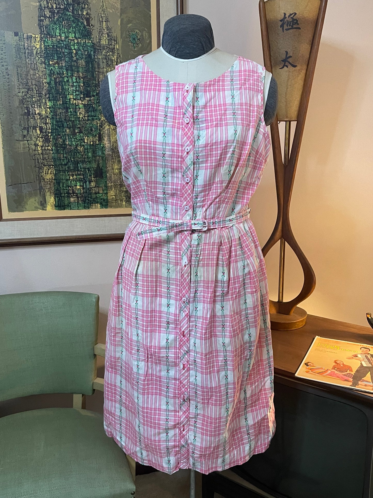Pink Cotton Day Dress