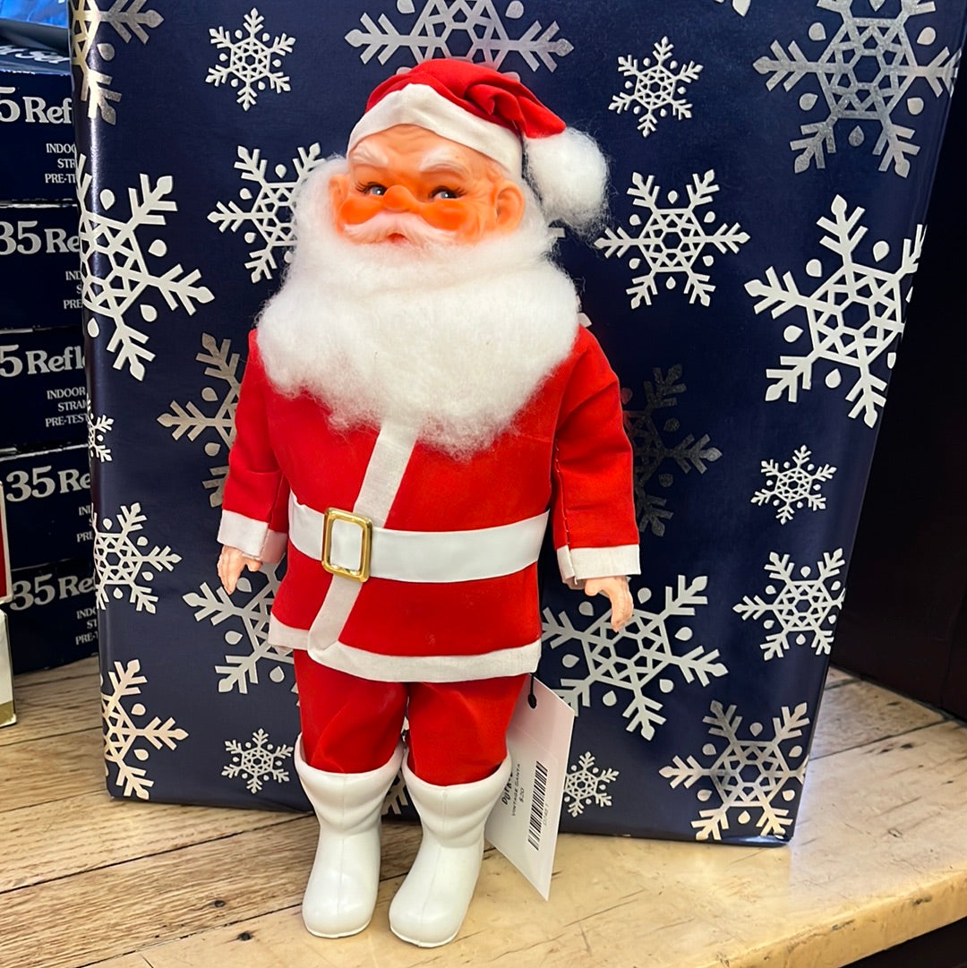 Vintage plastic Santa
