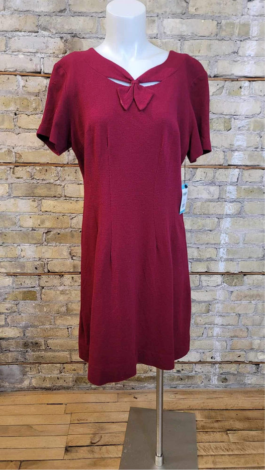 Severely Wounded Burgandy Dress