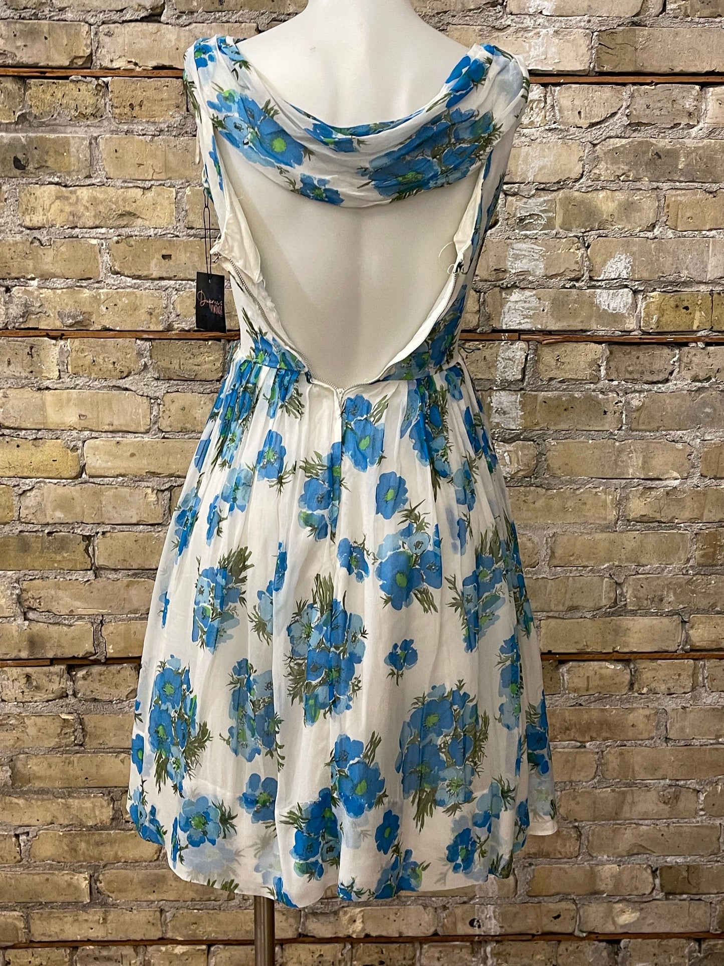 50s Floral Party Dress