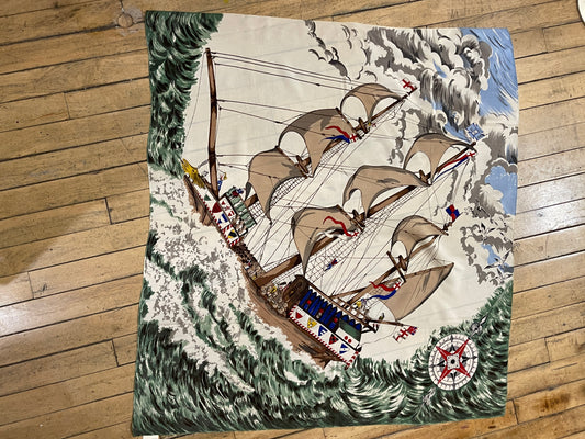 Vintage Sailing Ship Scarf