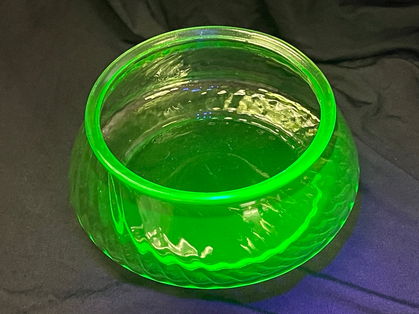 Uranium Glass Dish