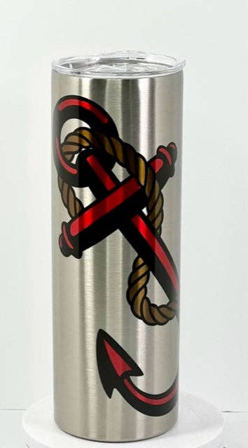 Anchors Away! Stainless Steel Tumbler