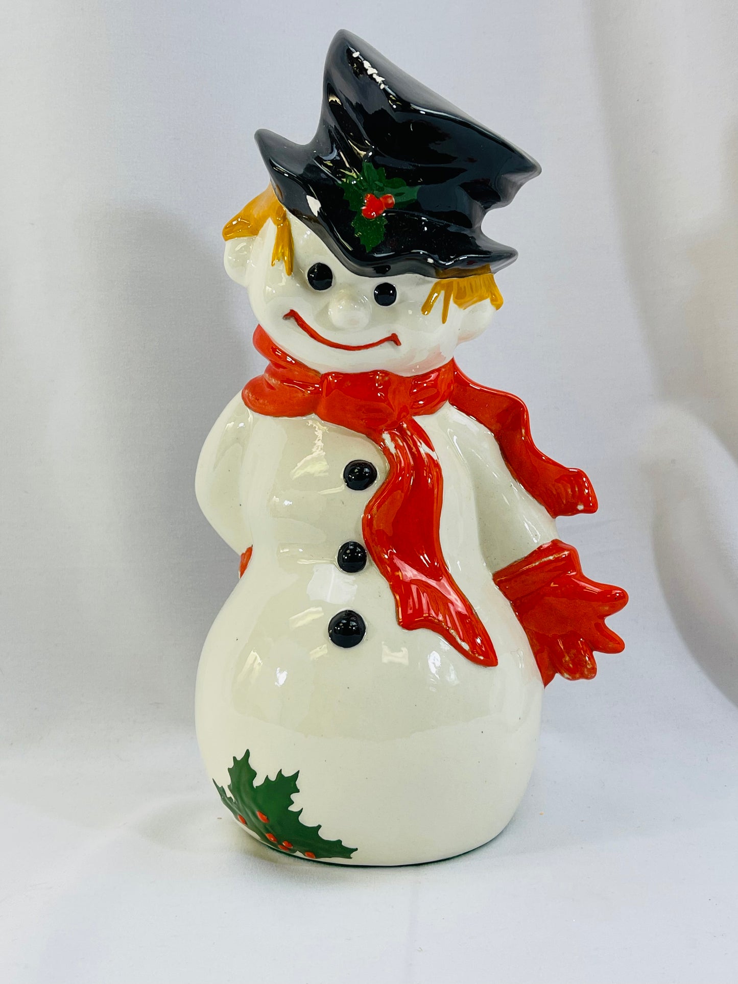 70s Ceramic Snowman
