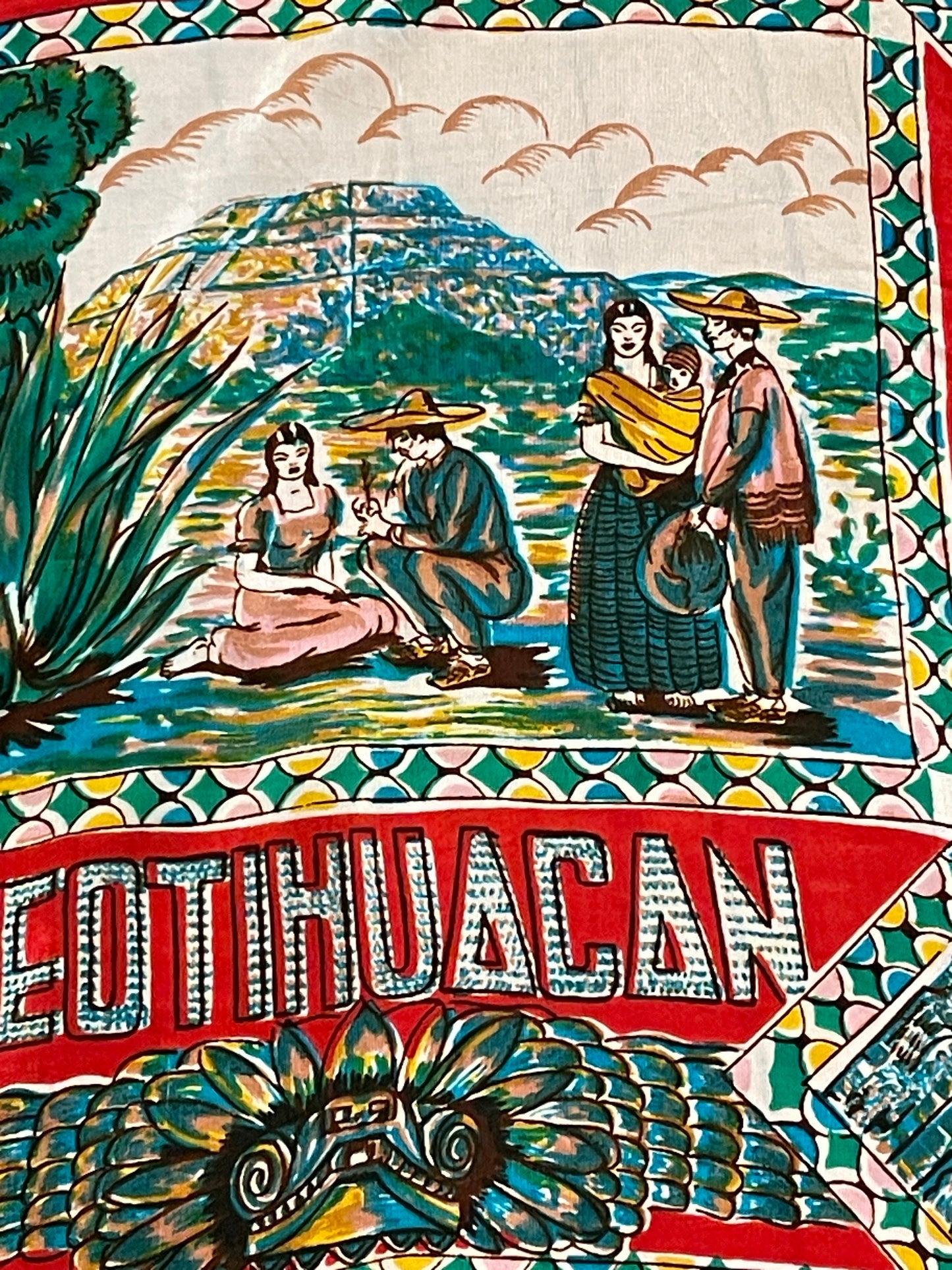 Mexican Souvenir Scarf