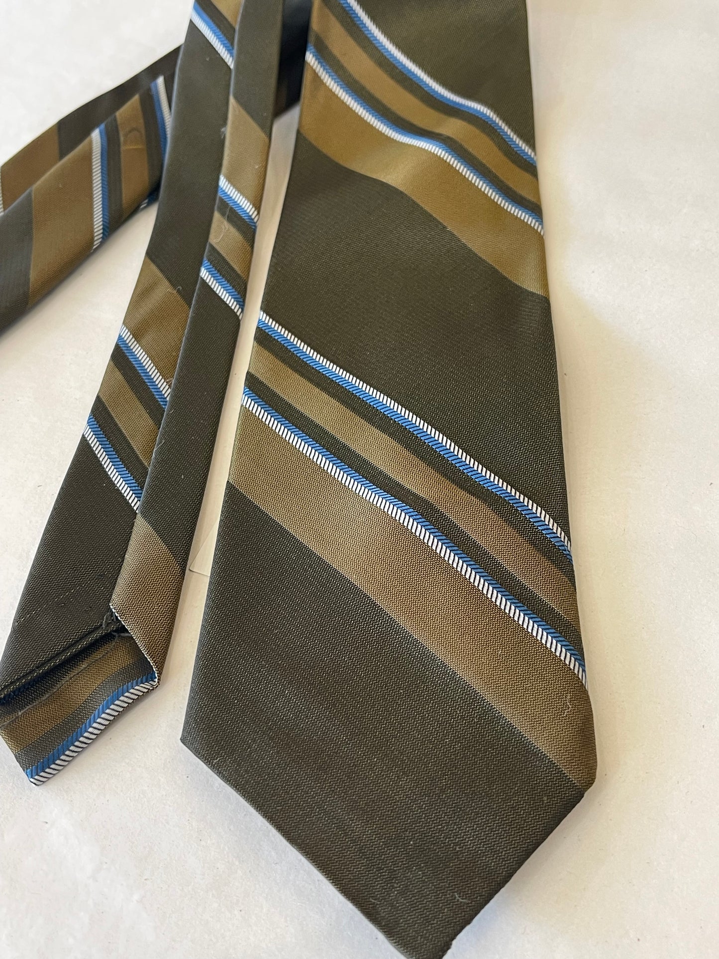 Brown Stripe Necktie