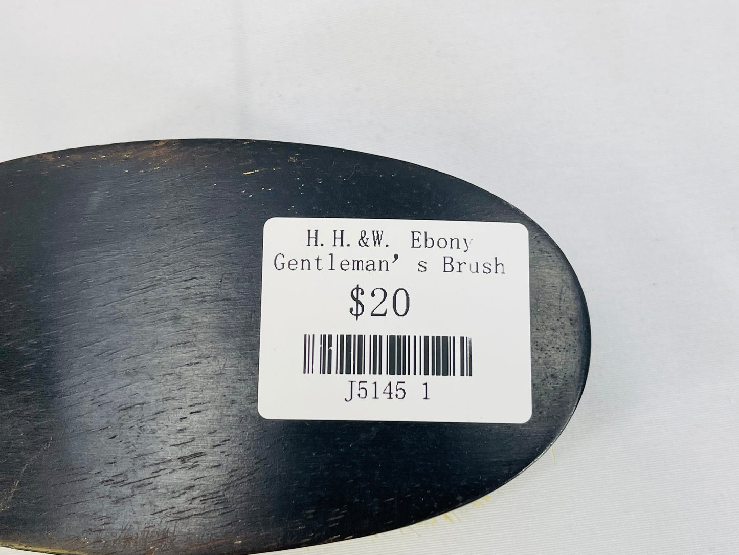 H.H. & W. Ebony Gentleman’s Brush