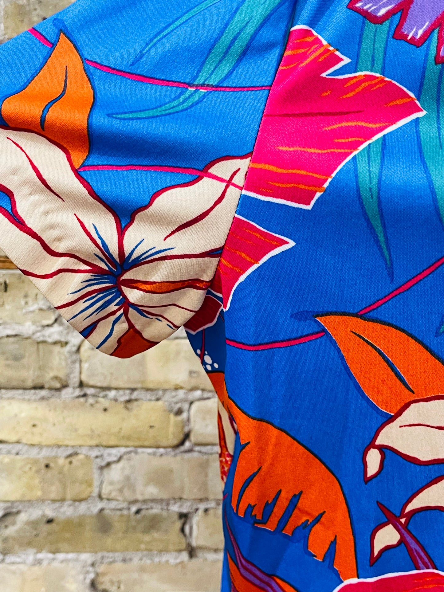 Vibrant Tropical Blouse