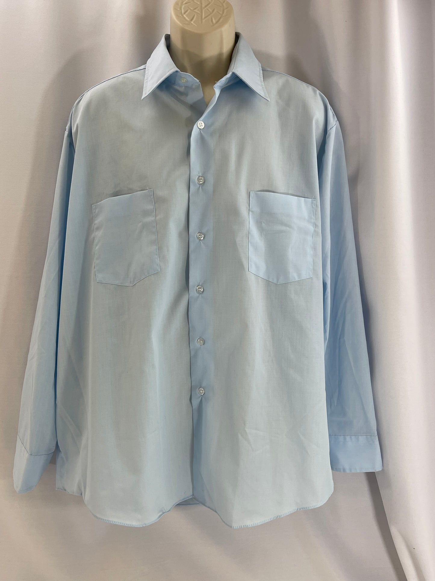 Sears Blue Long Sleeve Shirt