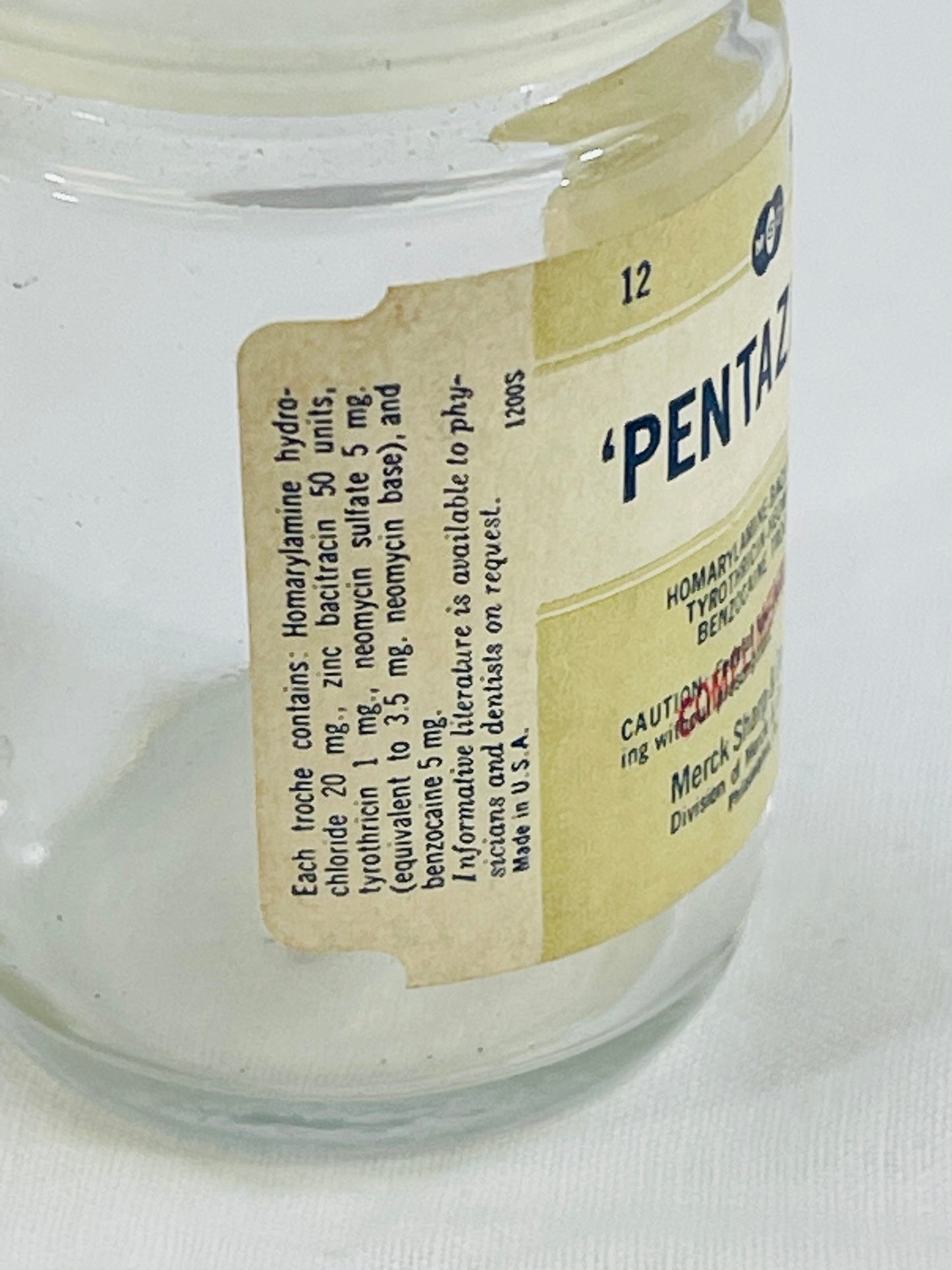 Vintage Pentazets Jar