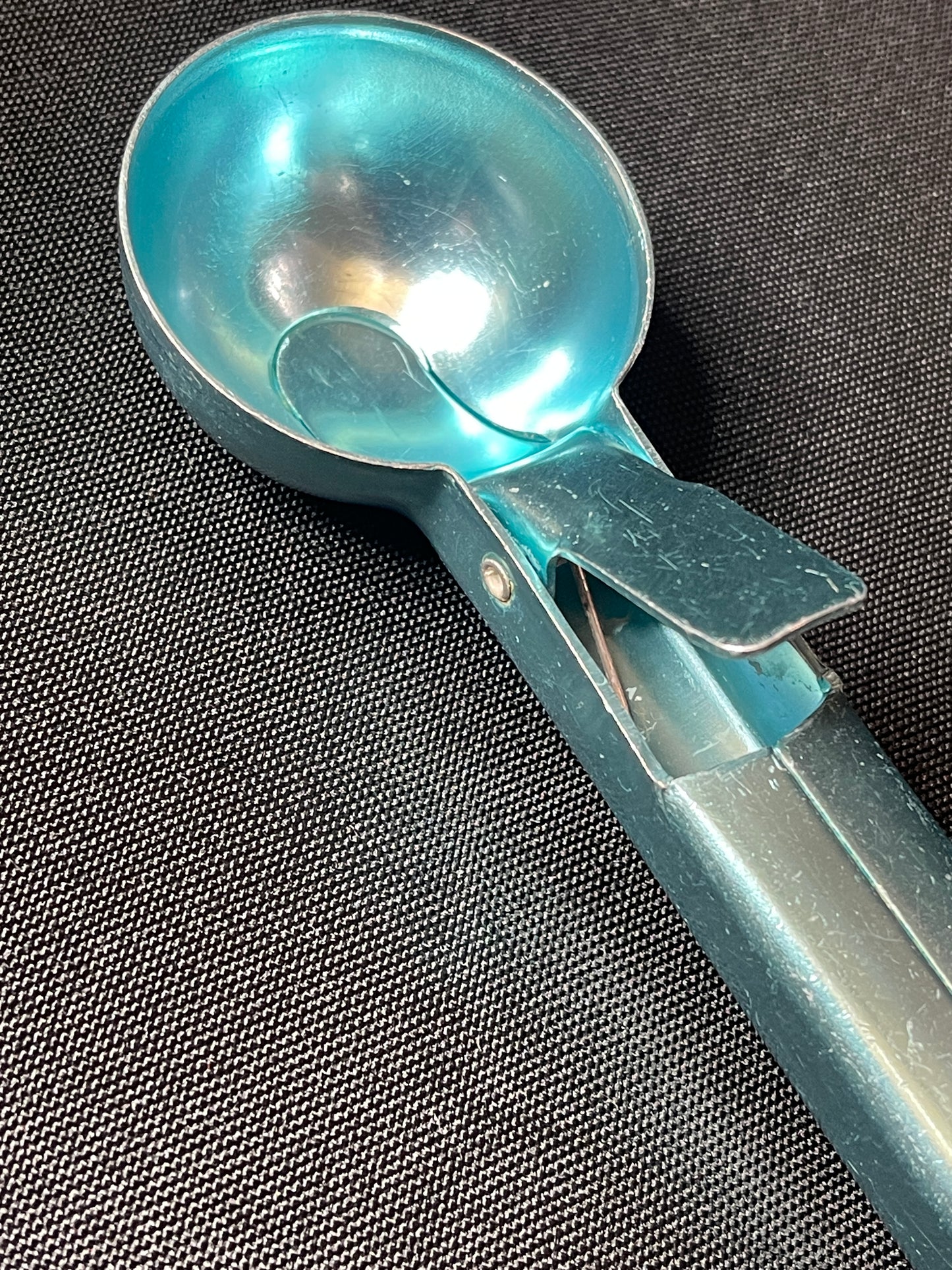 Vintage Teal Ice Cream Scoop