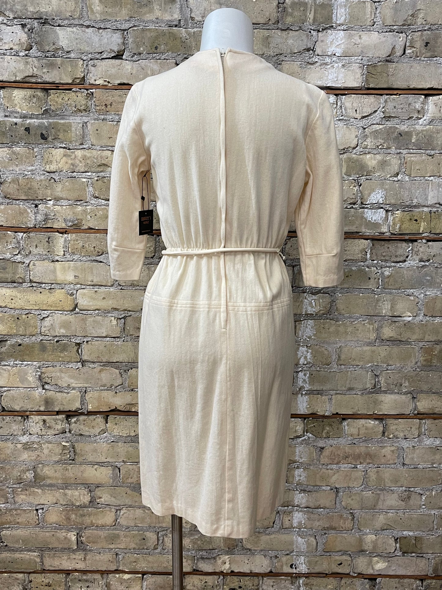 70s Beige Dress