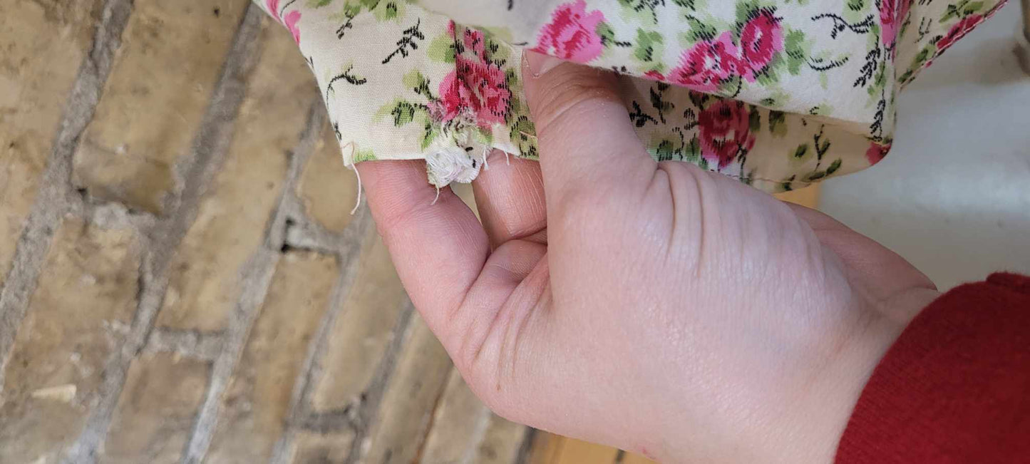 Wounded Homemade Floral Dress