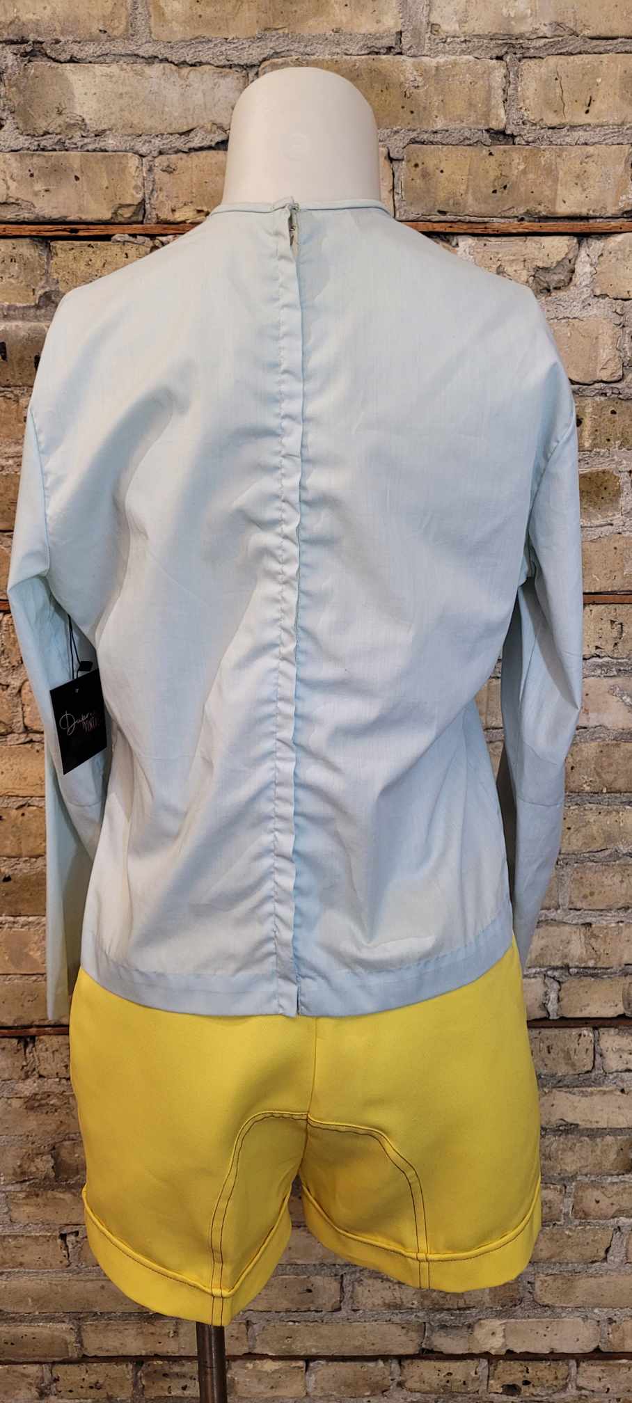 Pale Blue Blouse