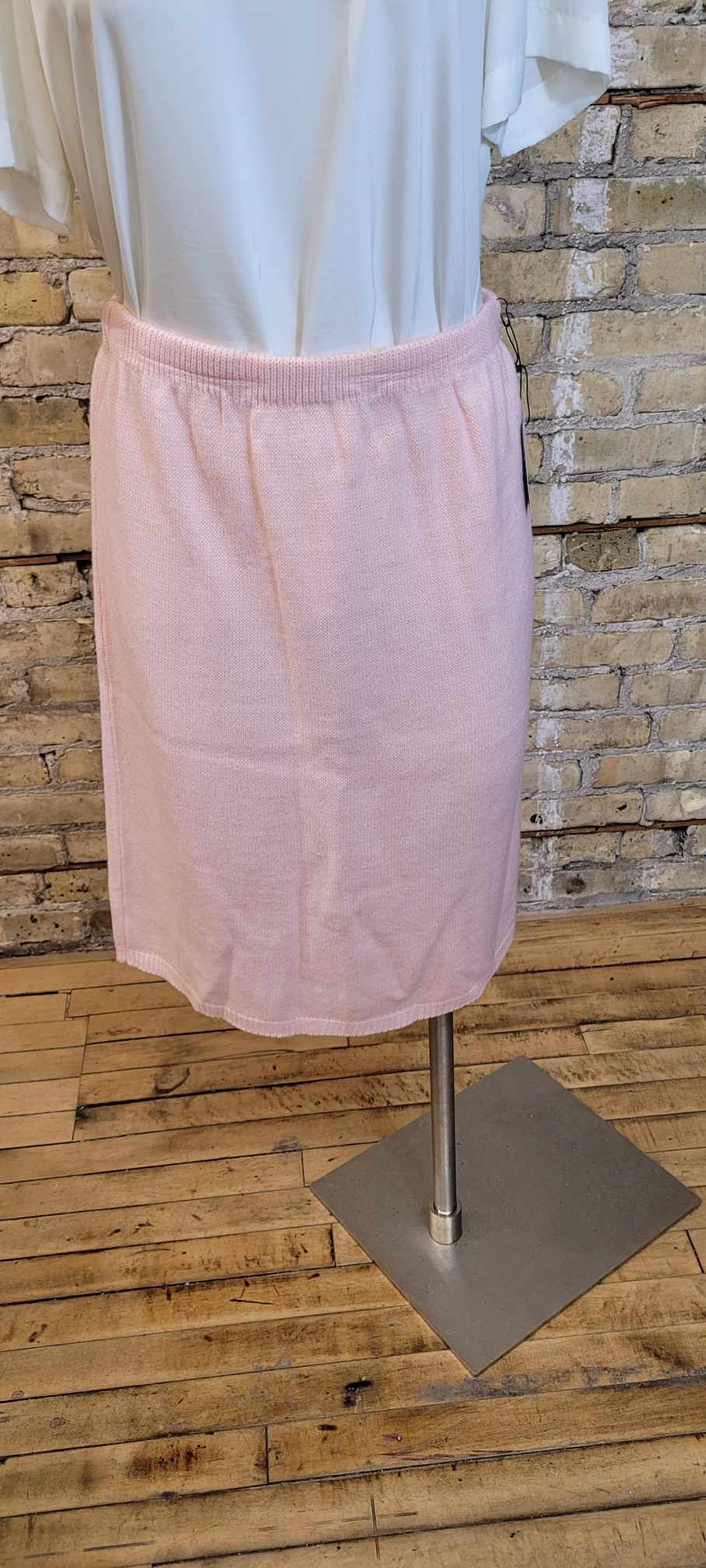 Pink Tarazzia Knit Skirt