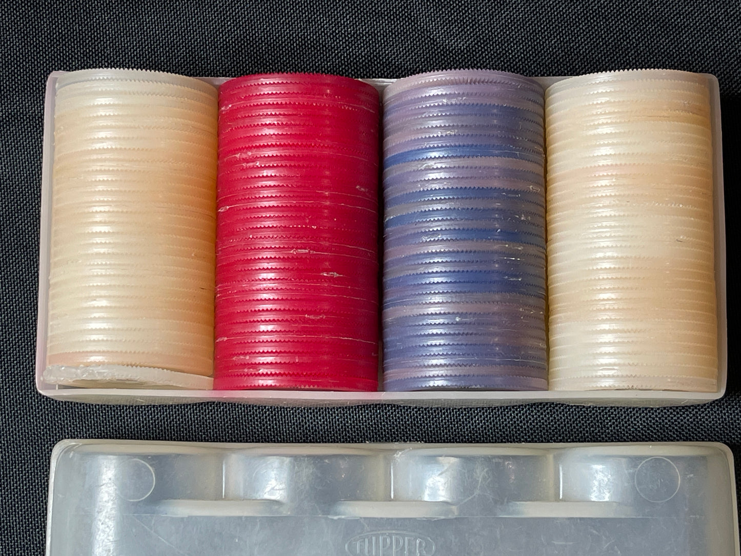 Tupperware “Silent Partner” Poker Chip Set