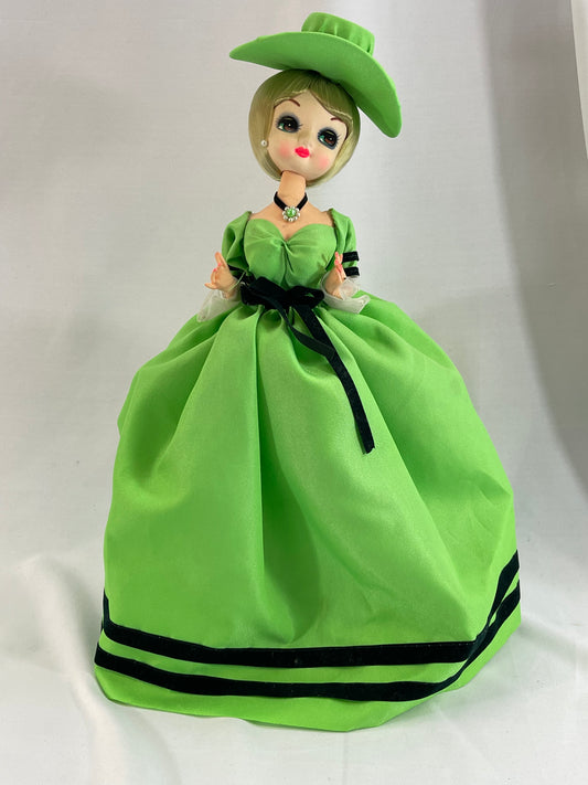 70s Bradley Doll Green Dress