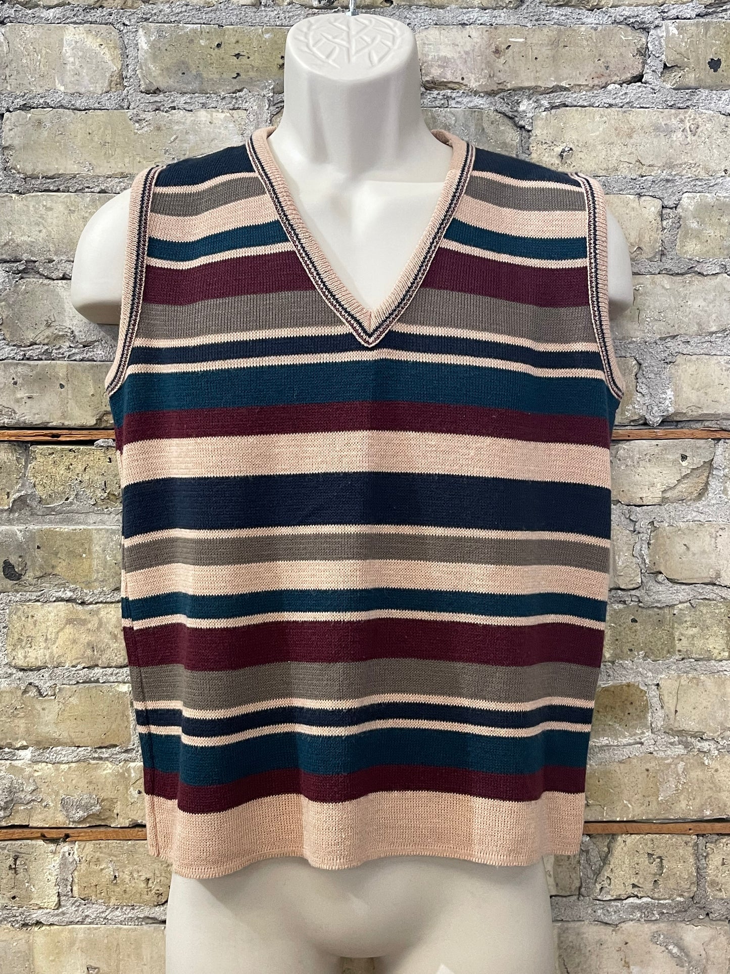 Striped Sweater Vest