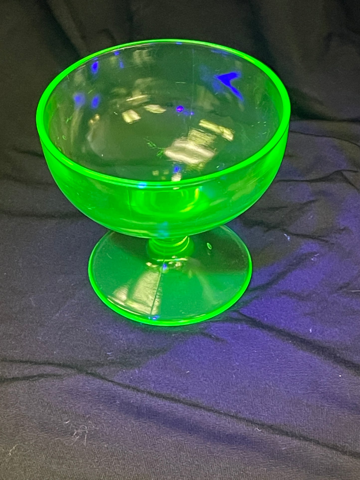 Uranium Glass Dish