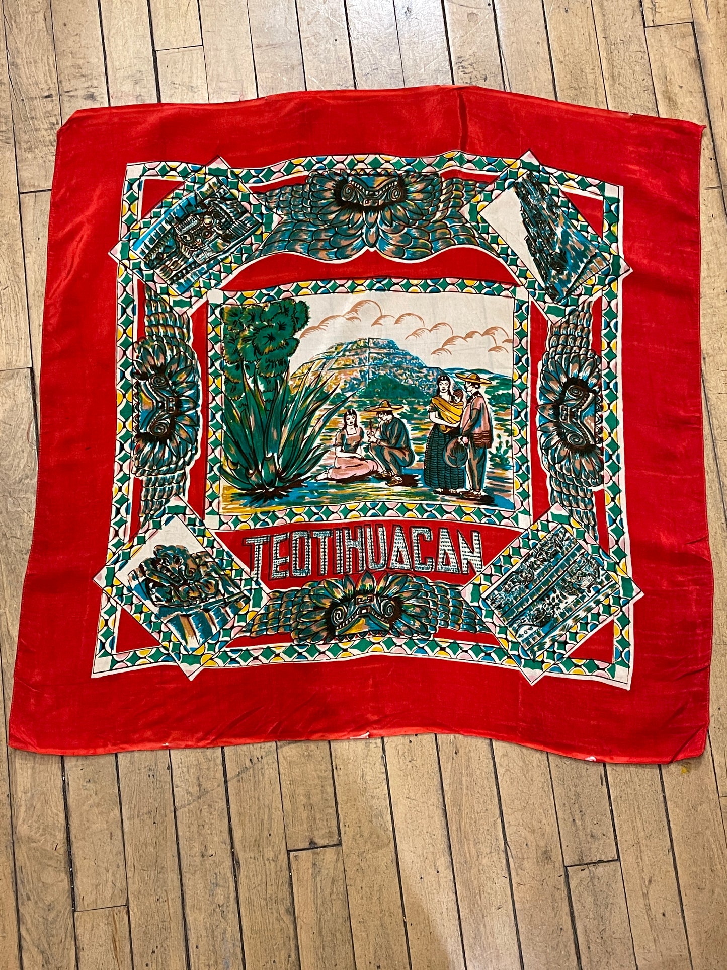 Mexican Souvenir Scarf