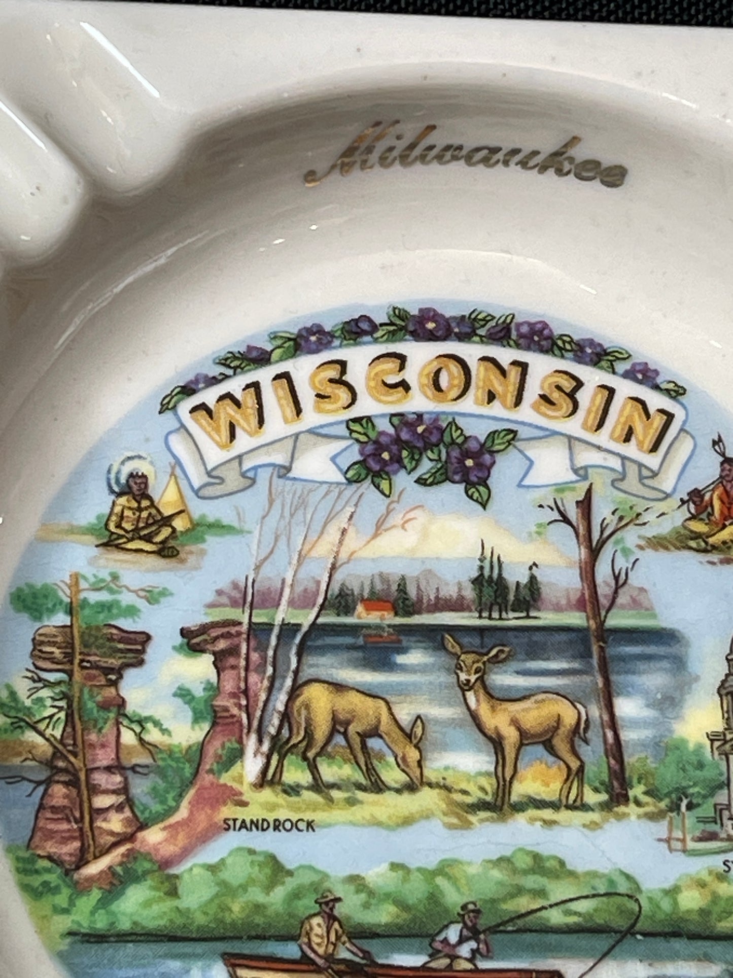 Wisconsin Ashtray