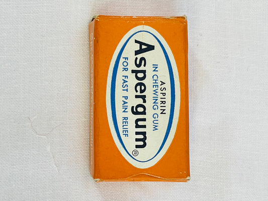 60s NOS Box of Aspergum
