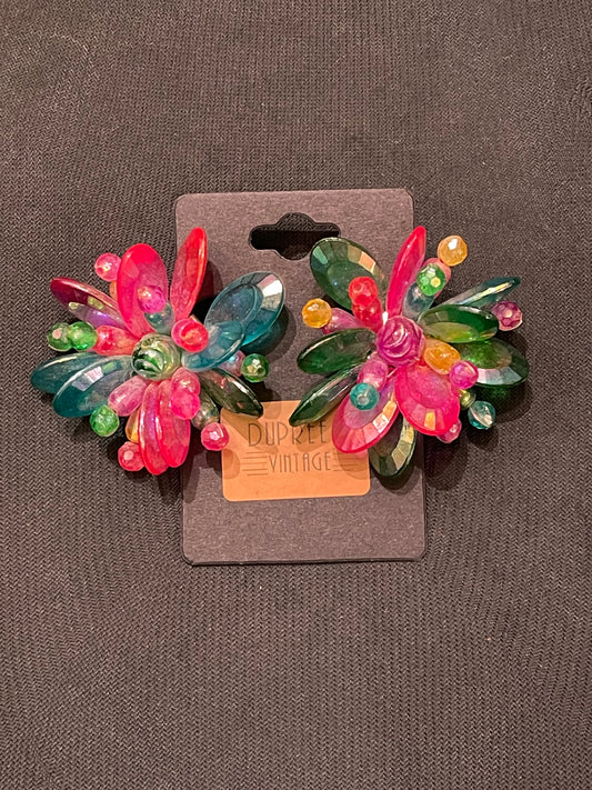 Fun & Colorful Clip Earrings