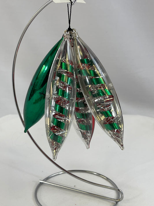 Jewel Brite Plastic Diorama Ornaments