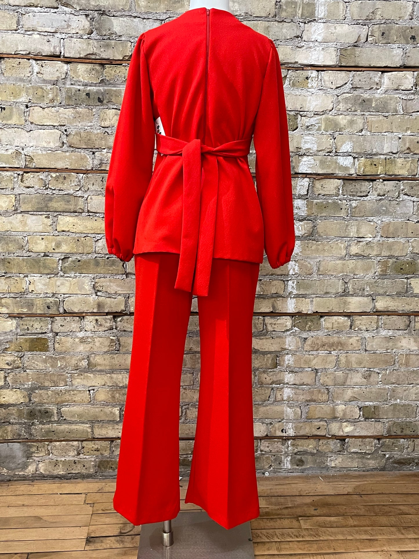 70s Red 2 Piece Lounge Set