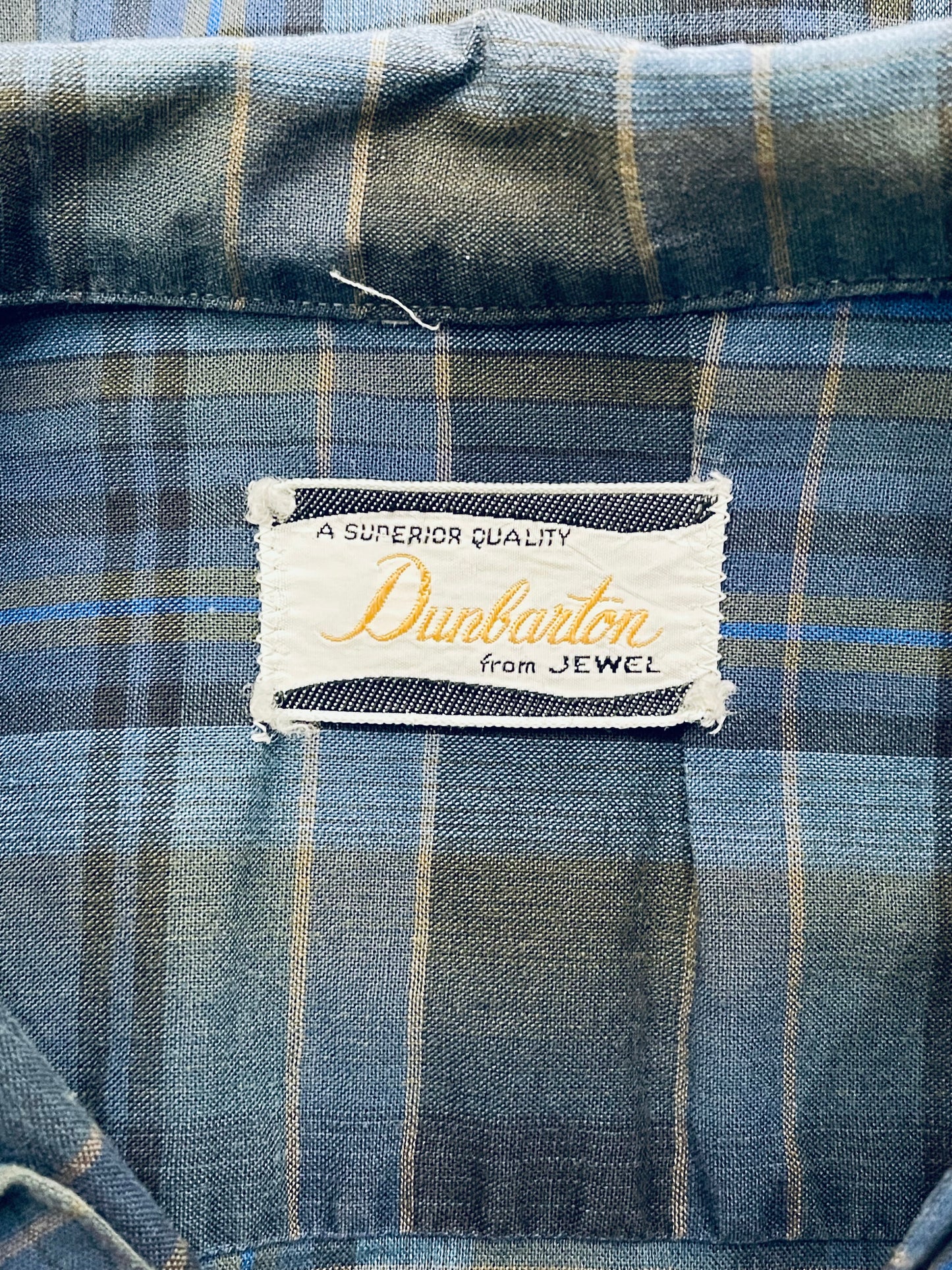 Dunbarton Plaid 70s Shirt