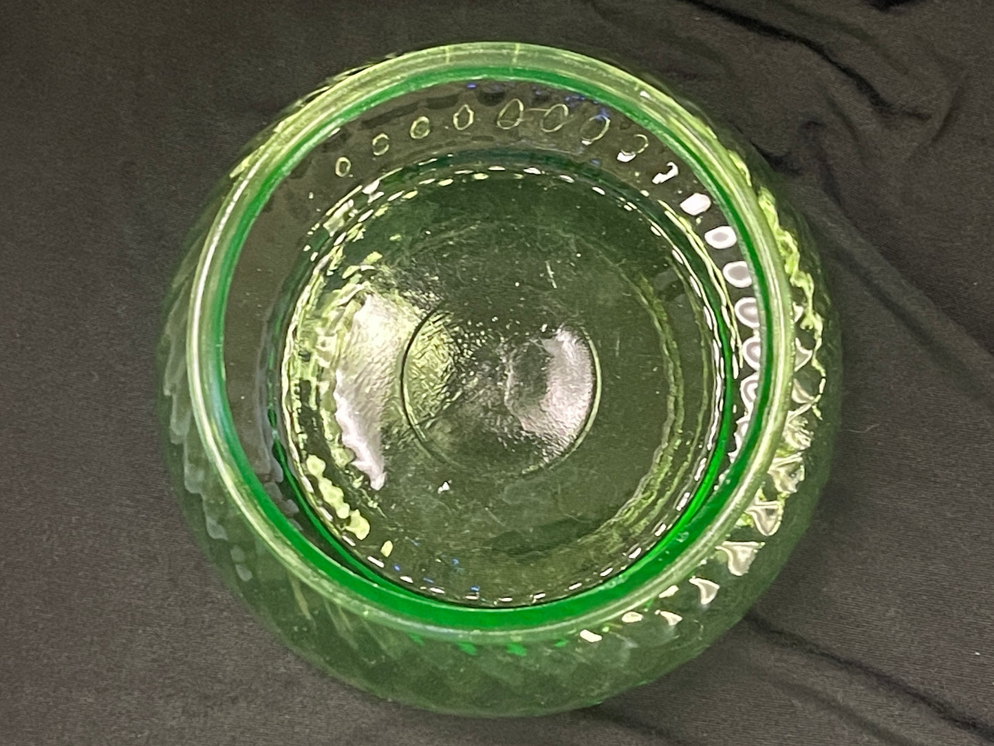 Uranium Glass Dish