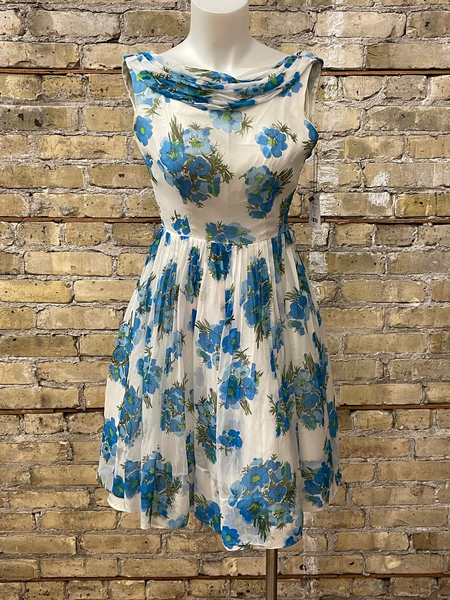 50s Floral Party Dress