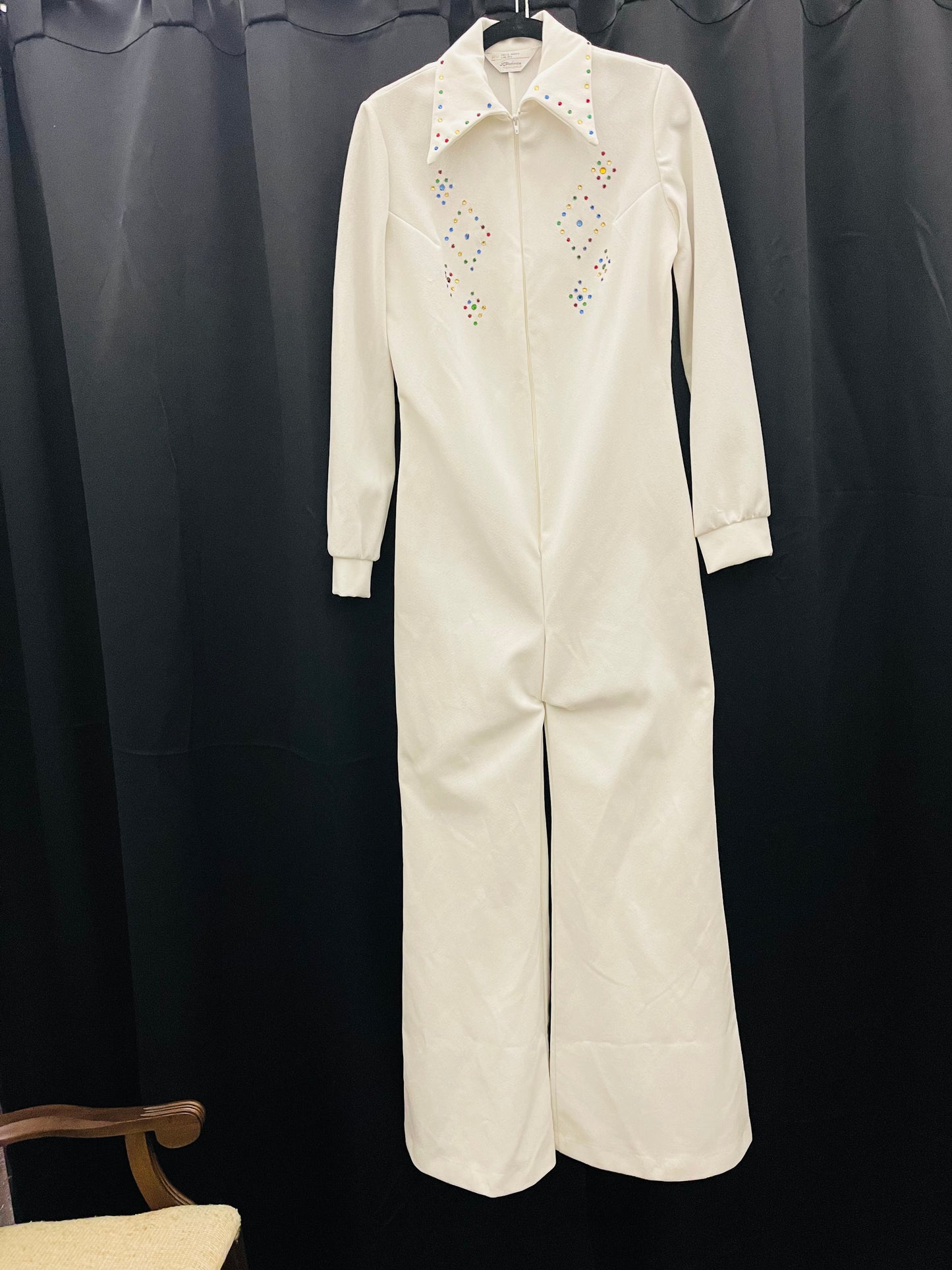 Elvis Inspired White Jumpsuit