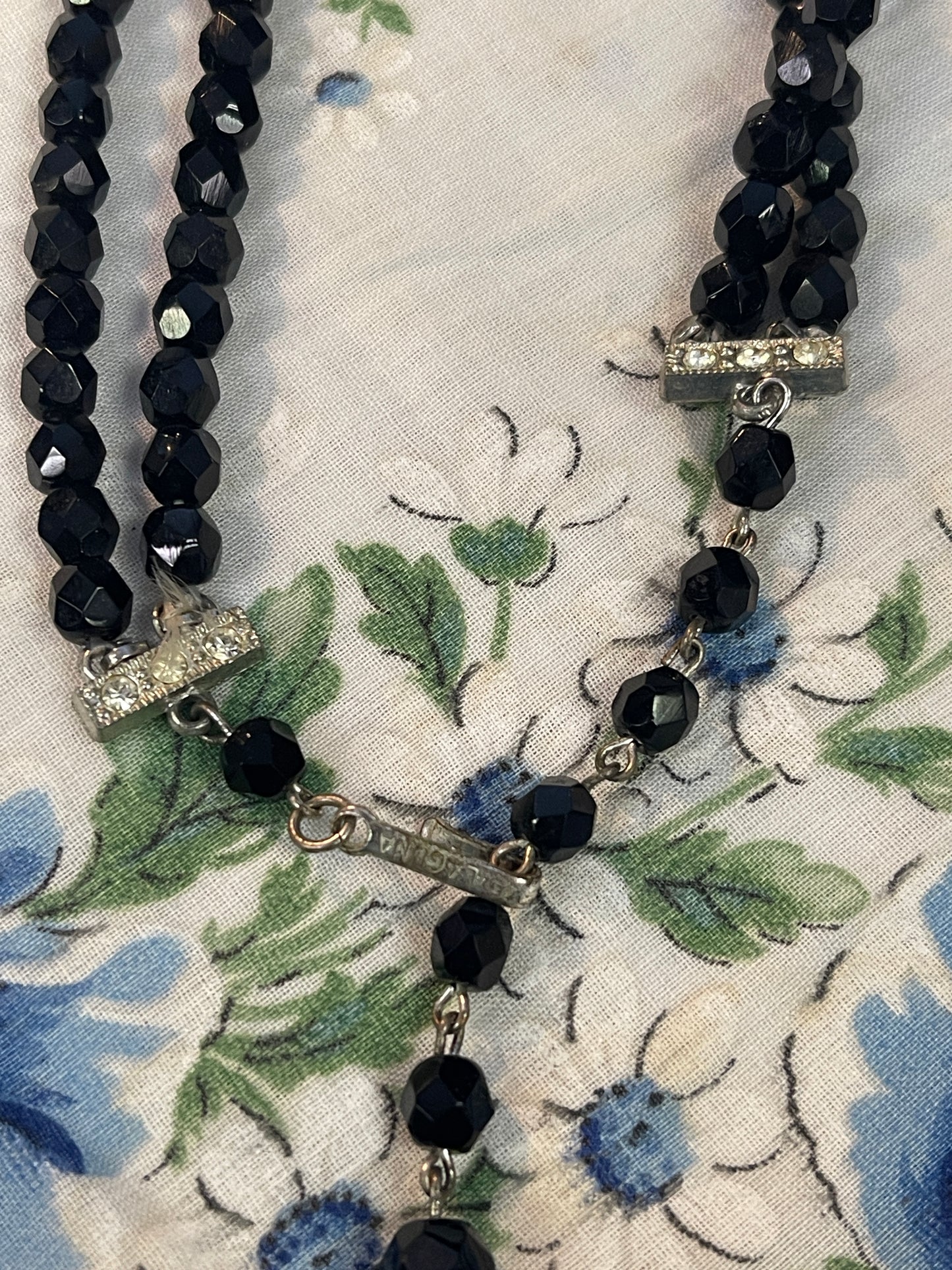 Black Double Strand Laguna Necklace