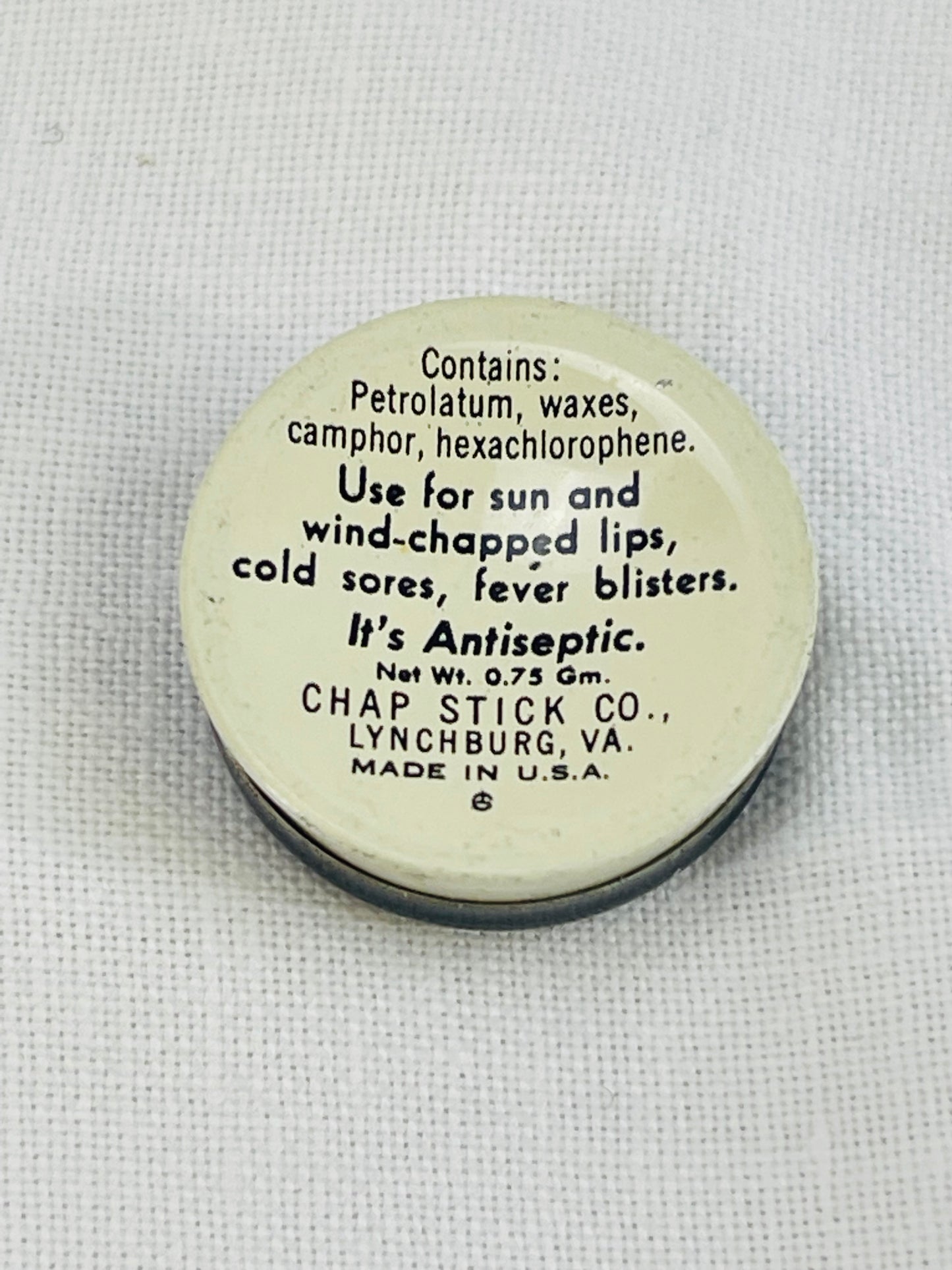 Vintage Chapstick Sample Tin