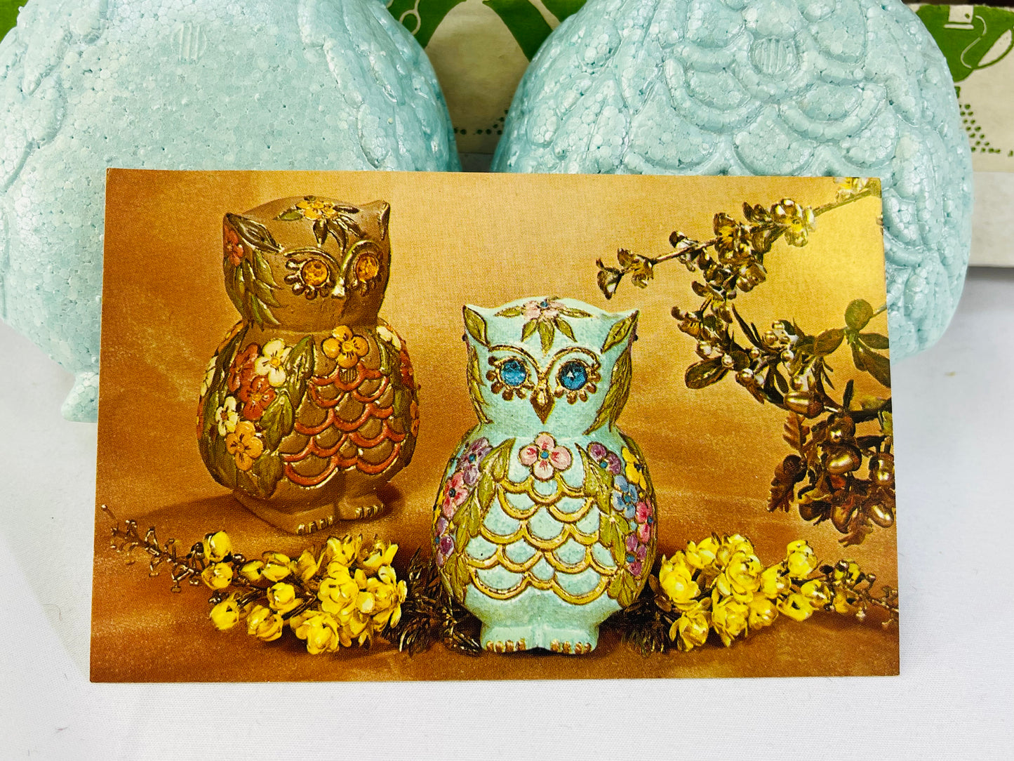 Vintage Fad of the Month Craft Project - Opulent Owls