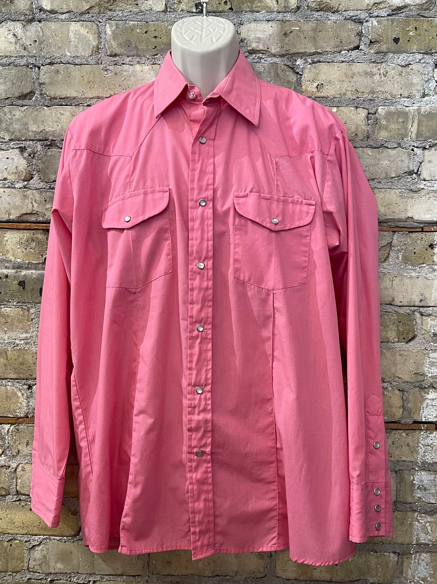 Pink Western Wear Shirt