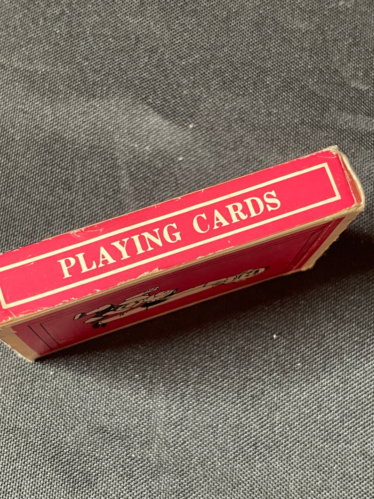 Vintage Novelty Bowling Playing Cards