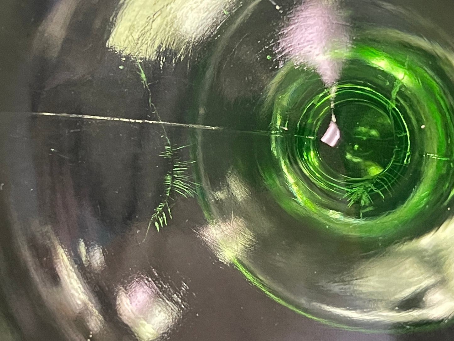 Uranium Glass Dish