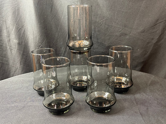 Libbey Smokey Tall Glasses