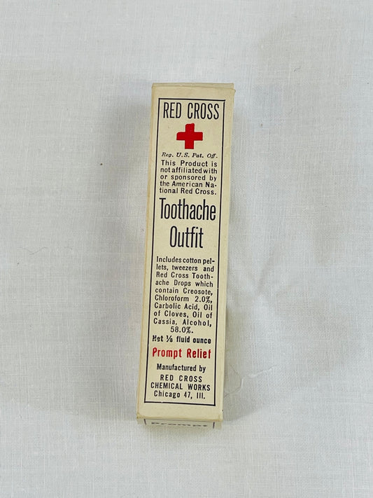Vintage Red Cross Toothache Outfit