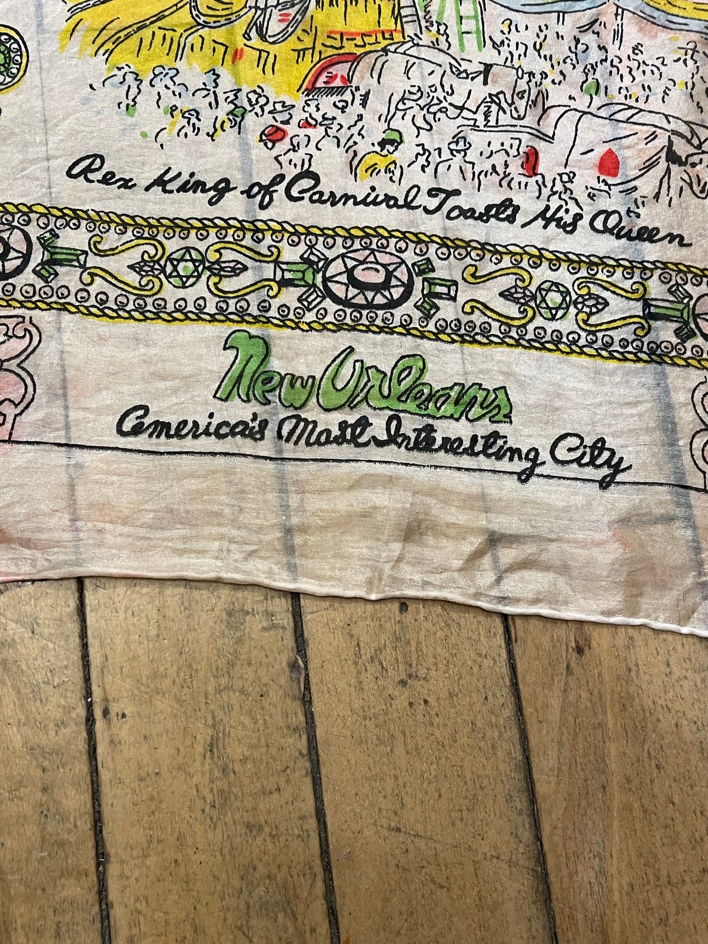 New Orleans Souvenir Scarf