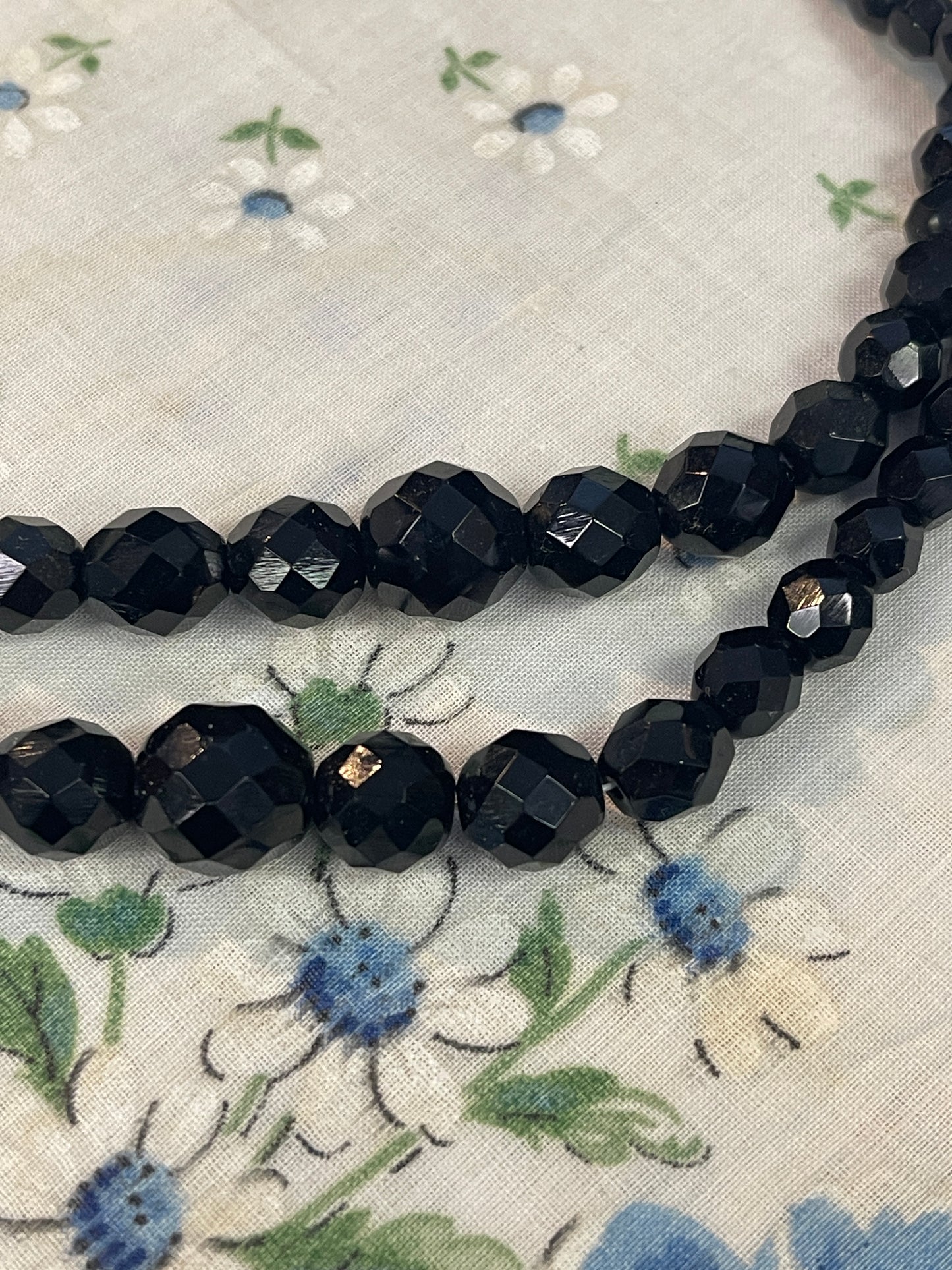 Black Double Strand Laguna Necklace