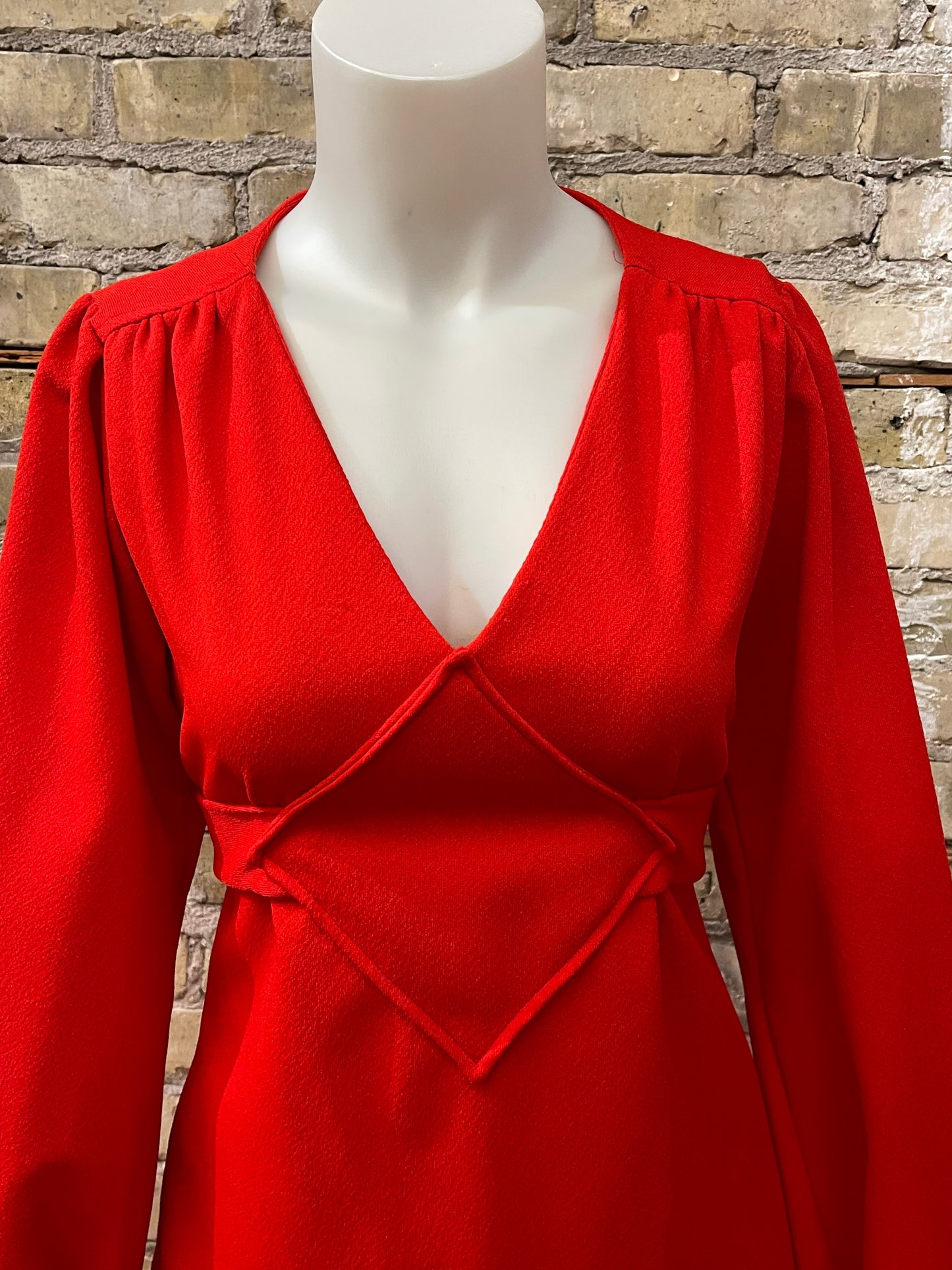 70s Red 2 Piece Lounge Set