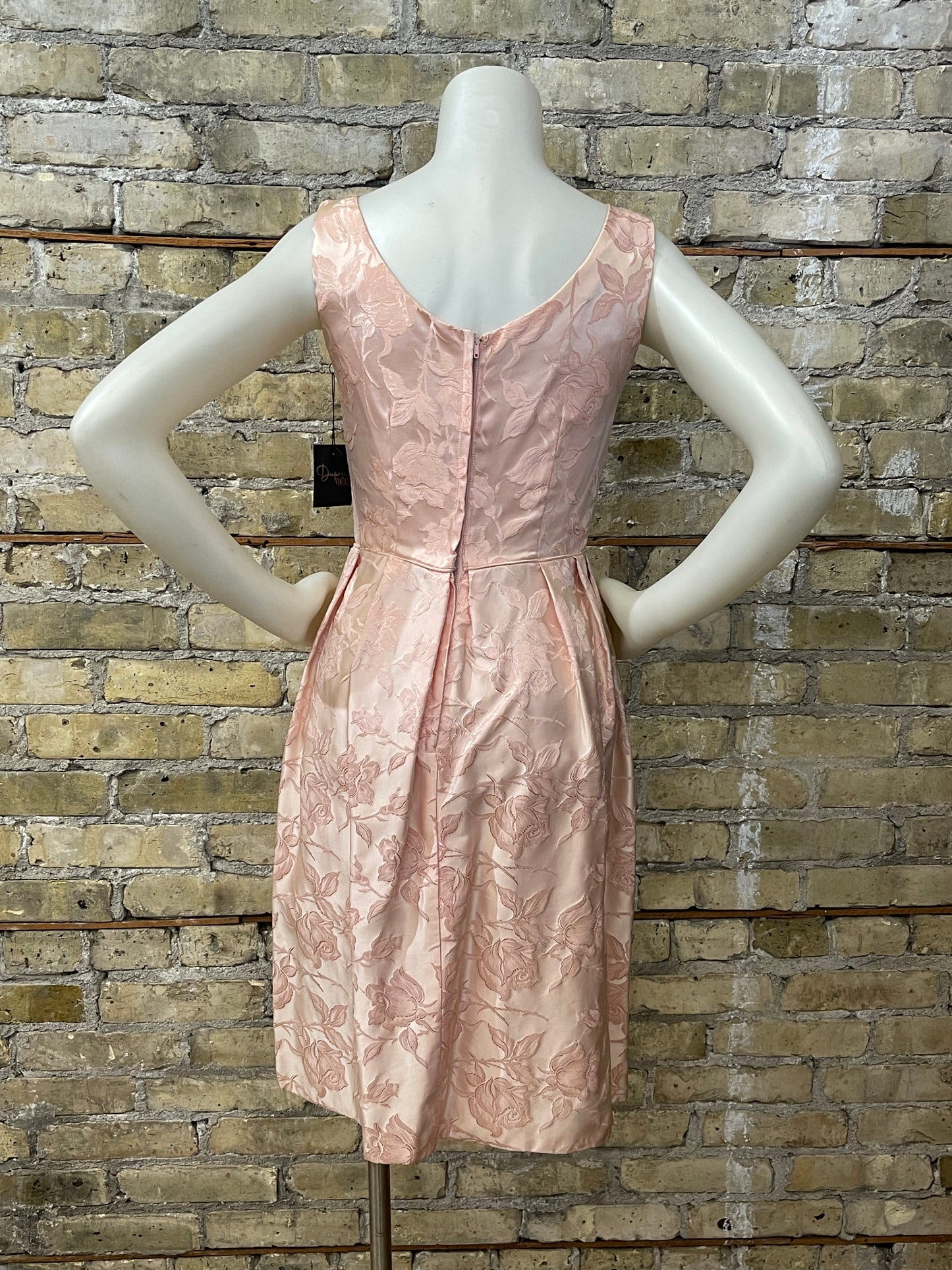 60s Pink Cocktail Dress