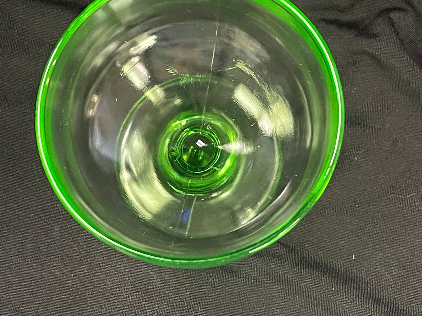 Uranium Glass Dish