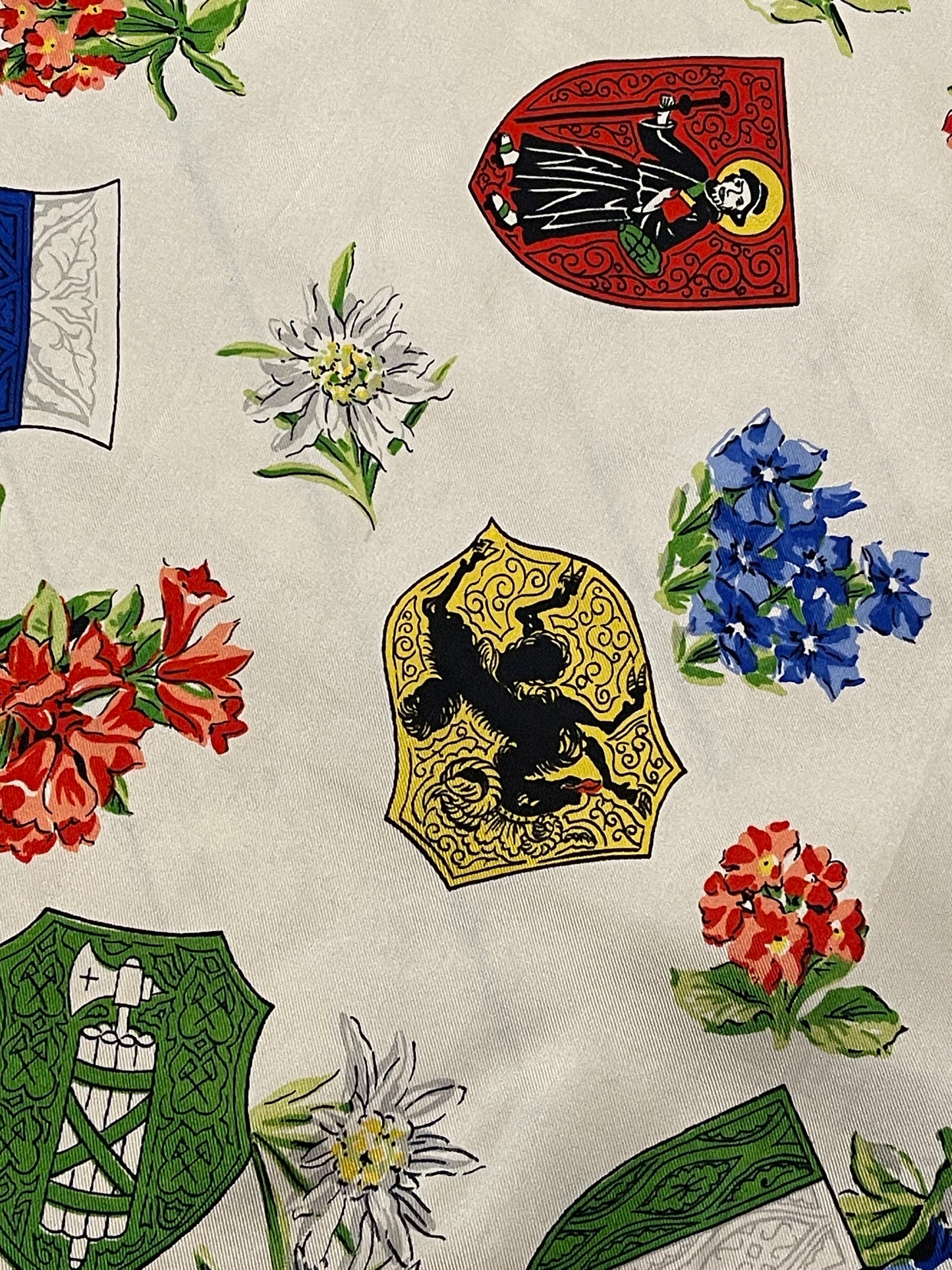 Vintage Crests and Shields Scarf