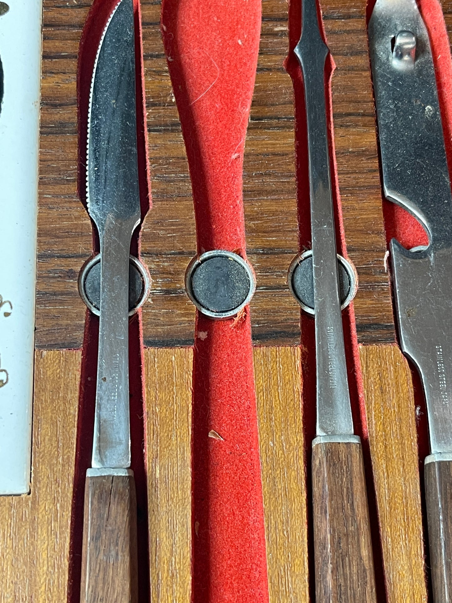 70s Bar Plaque with Utensils